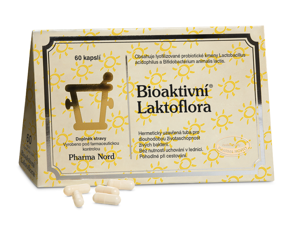 Bioaktivní Laktoflora 60 kapslí