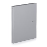 Karton P+P PASTELINi - karis blok A4, PVC, 4kroužkový, 100 listů, šedý