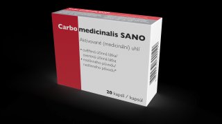 Carbo medicinalis SANO cps.20