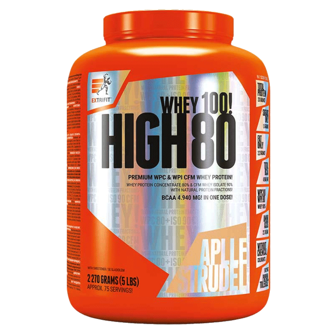Extrifit High Whey 80 2,27kg - borůvka