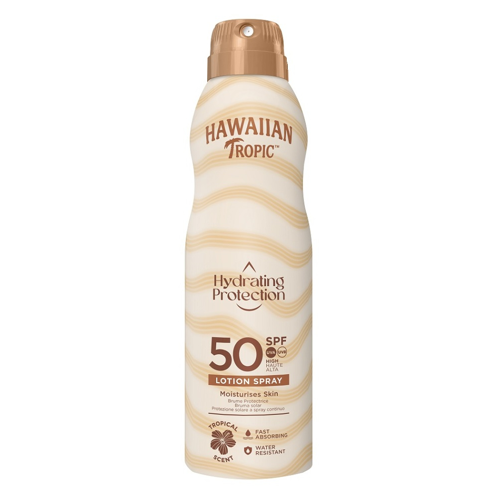 HAWAIIAN TROPIC Silk Hydration Sprej na opalování SPF50 220 ml