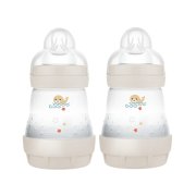 MAM Anti-colic láhev béžová 0+m 160 ml 2 kusy
