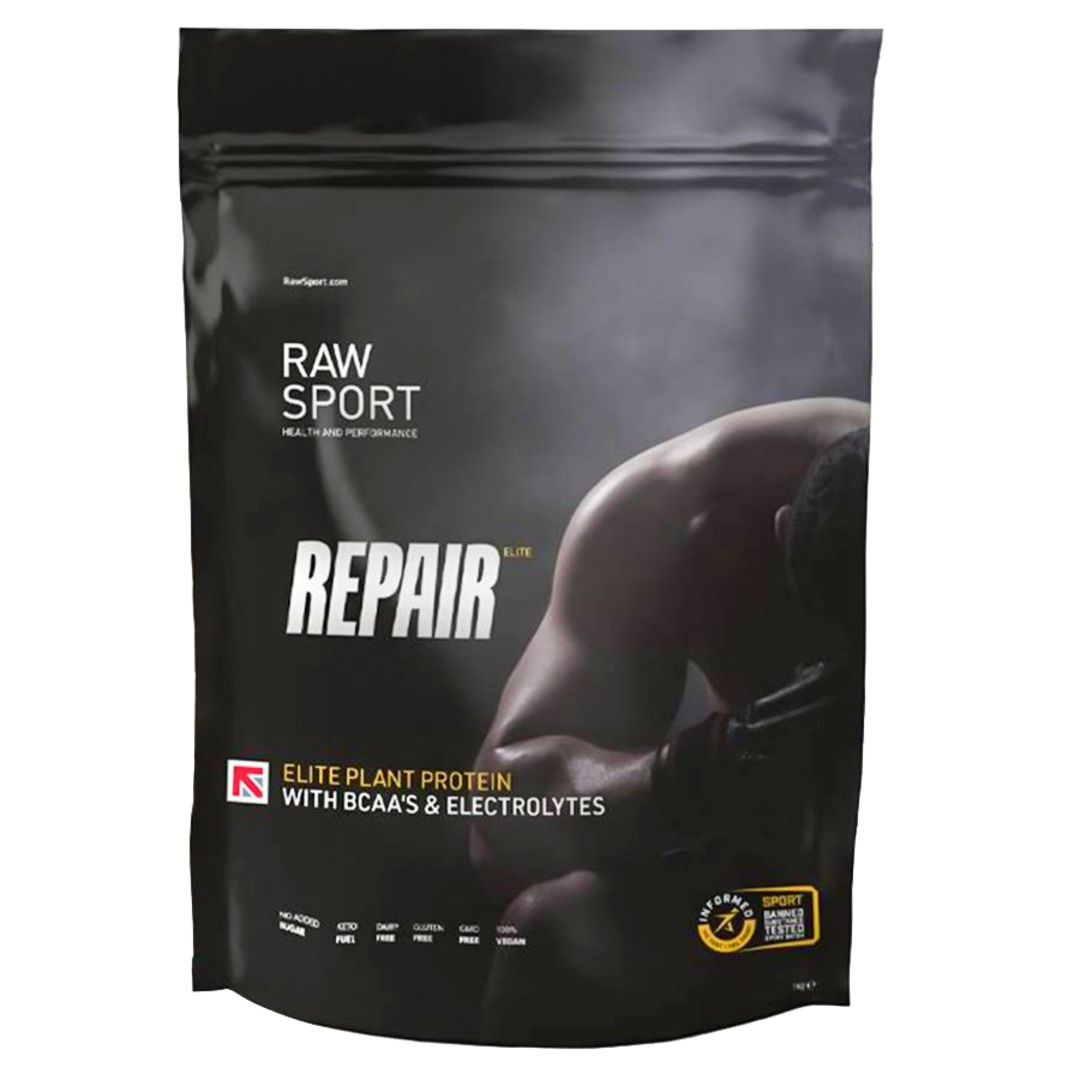 Raw Sport Elite Repair Plant Protein 1kg - banán