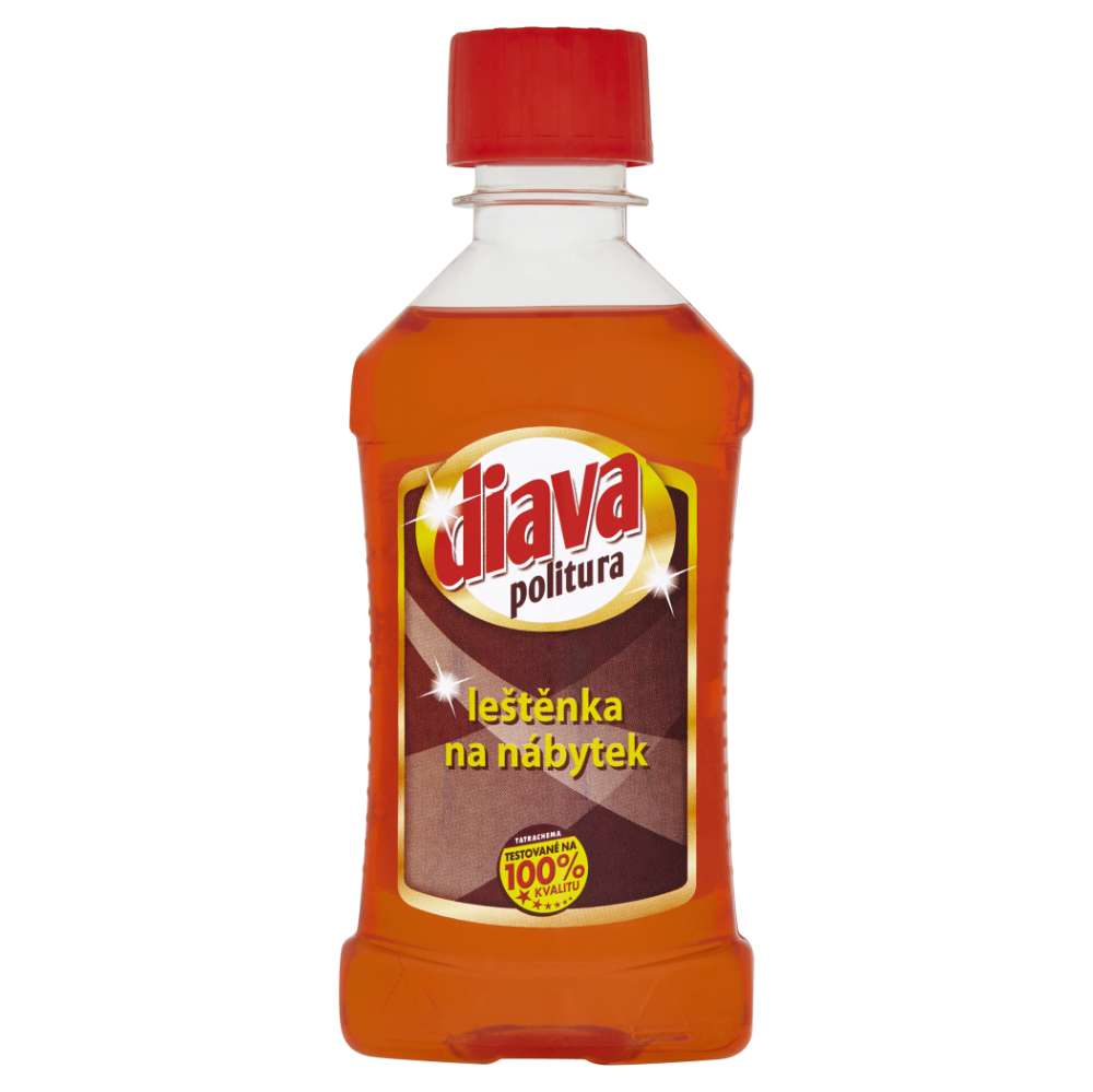 Diava Leštěnka na nábytek 200 ml červená
