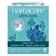 NATRACARE Menstruační vložky Ultra LONG s křidélky 10 ks