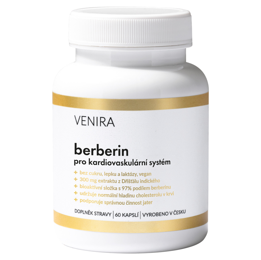 VENIRA Berberin 60 kapslí