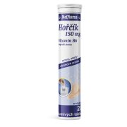 MEDPHARMA Hořčík 150 mg + vitamin B6 20 šumivých tablet