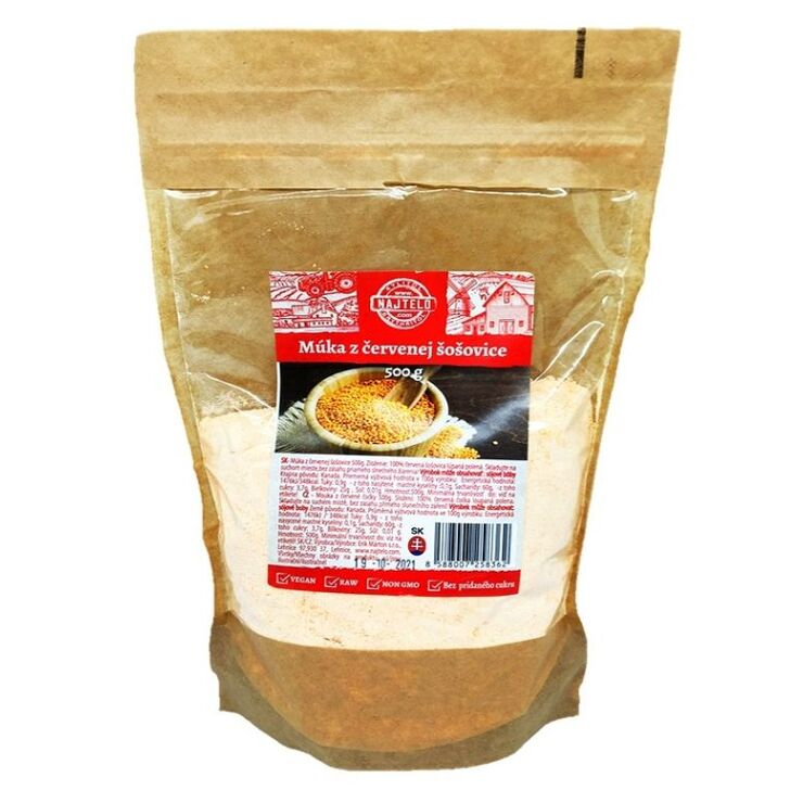 NAJTELO Mouka z červené čočky loupané 500 g