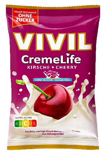 Vivil CremeLife višeň bez cukru 90g