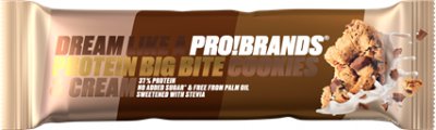 PRO!BRANDS PROTEIN BIG BITE 45g - cookies, cream