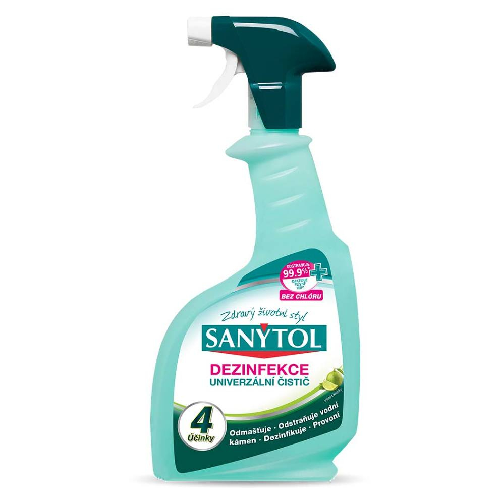 SANYTOL Univerzální sprej 4 účinky 500 ml
