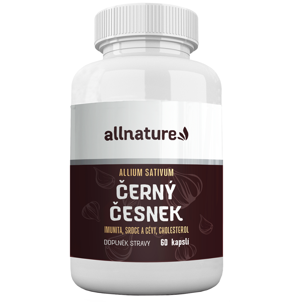 Allnature Černý česnek cps.60