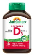 JAMIESON Vitamín D3 2500 IU cps.135