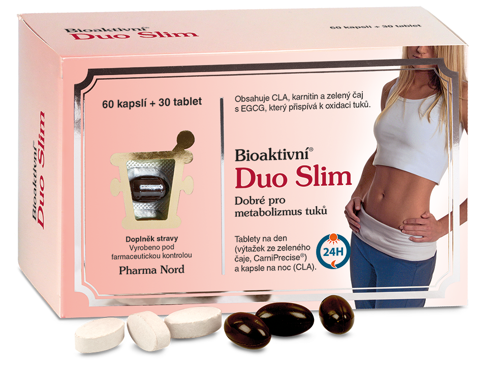 Bioaktivní Duo Slim 60 kapslí + 30 tablet