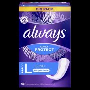 Always Intimky Daily Protect Long 0% fragrance 48ks