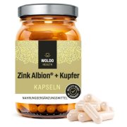 WOLDOHEALTH Zinek s mědí 90 kapslí