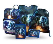 Baagl Školní set Ergo Roboti III