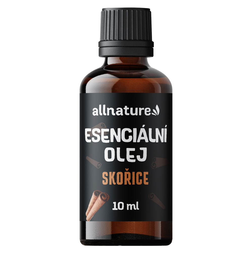 Allnature Esenciální olej Skořice 10ml