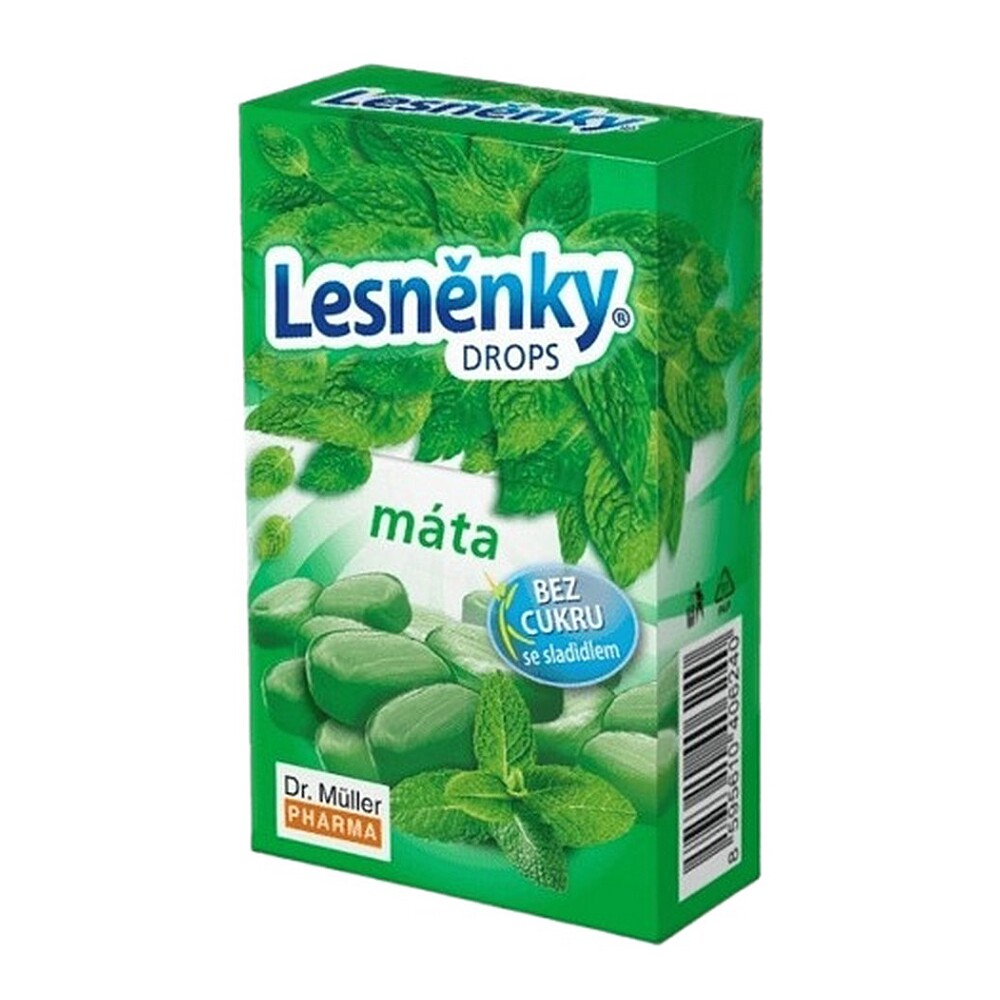 DR. MÜLLER Lesněnky máta bez cukru 38 g