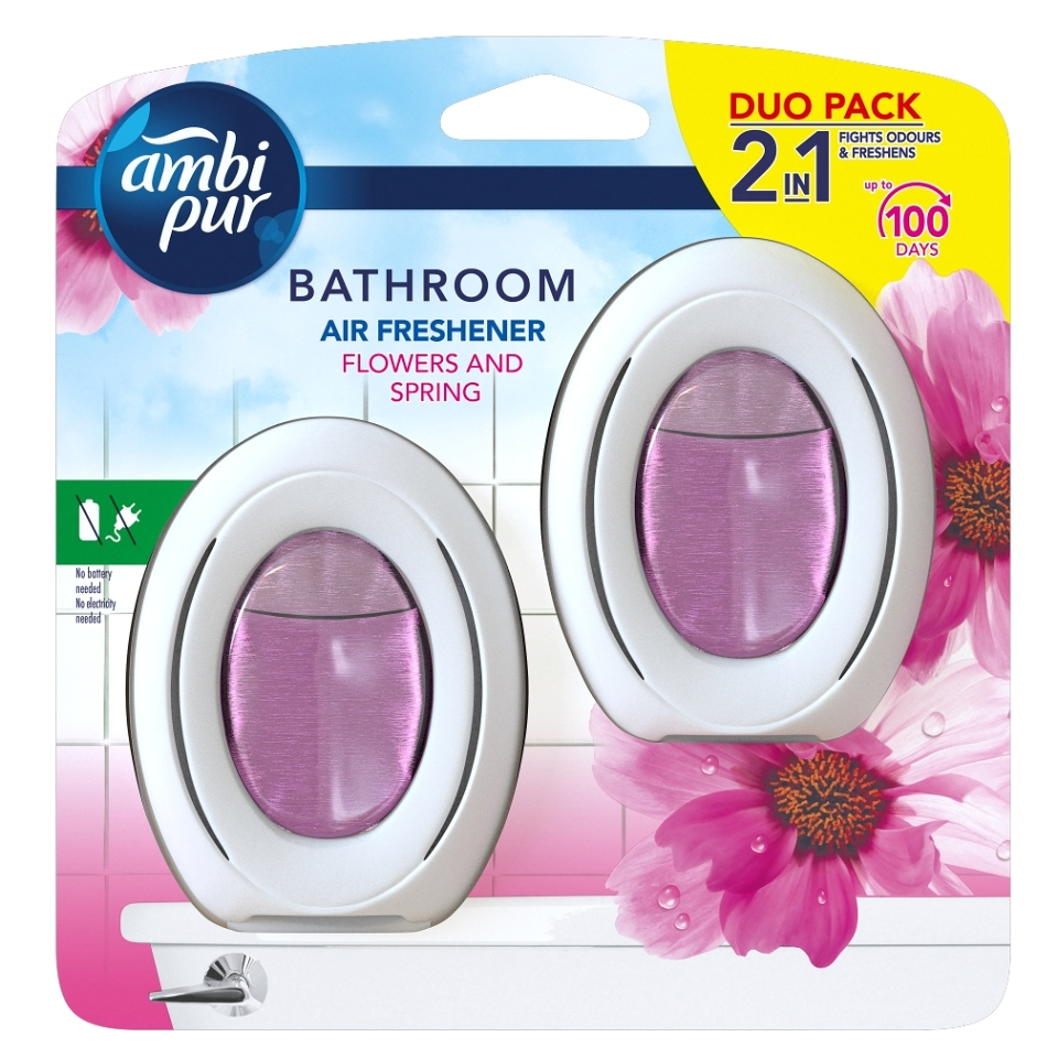 AMBI PUR Bathroom Osvěžovač vzduchu Flower & Spring 2 x 8 ml