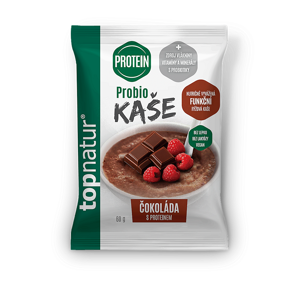 Probio kaše čokoláda s proteinem 60g TOPNATUR