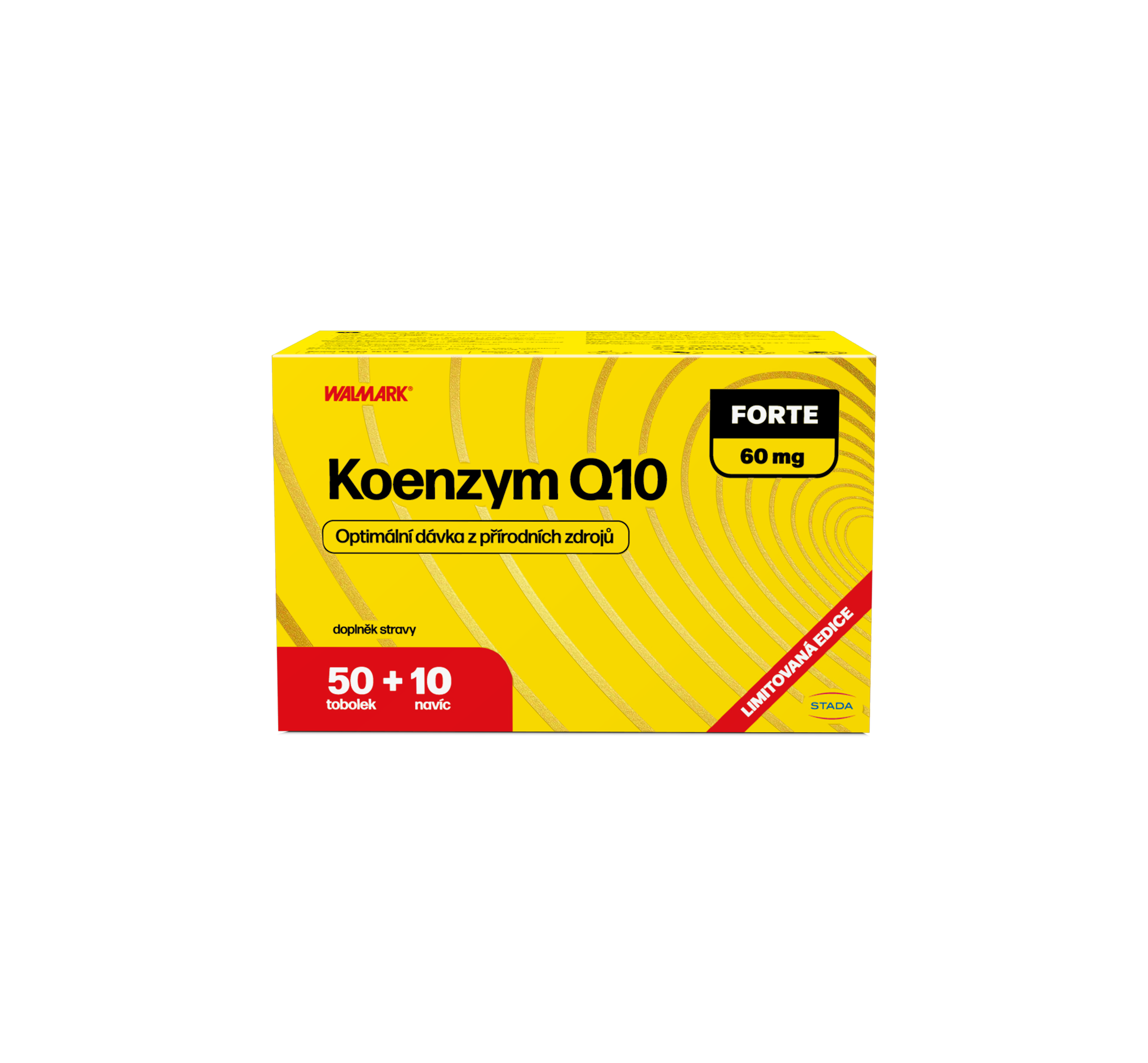 WALMARK Koenzym Q10 forte 60 mg 50 + 10 tobolek NAVÍC
