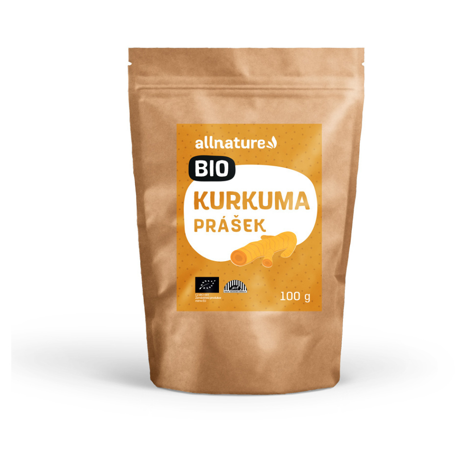Allnature Kurkuma prášek BIO 100g