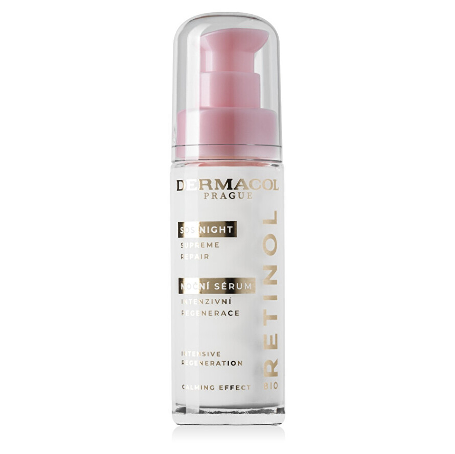 DERMACOL Bio Retinol SOS Regenerační noční pleťové sérum 30 ml
