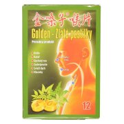 Golden Zlaté pastilky 12ks