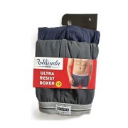 Bellinda Pánské strečové boxerky Ultra resist vel. L 2 ks modré+šedé