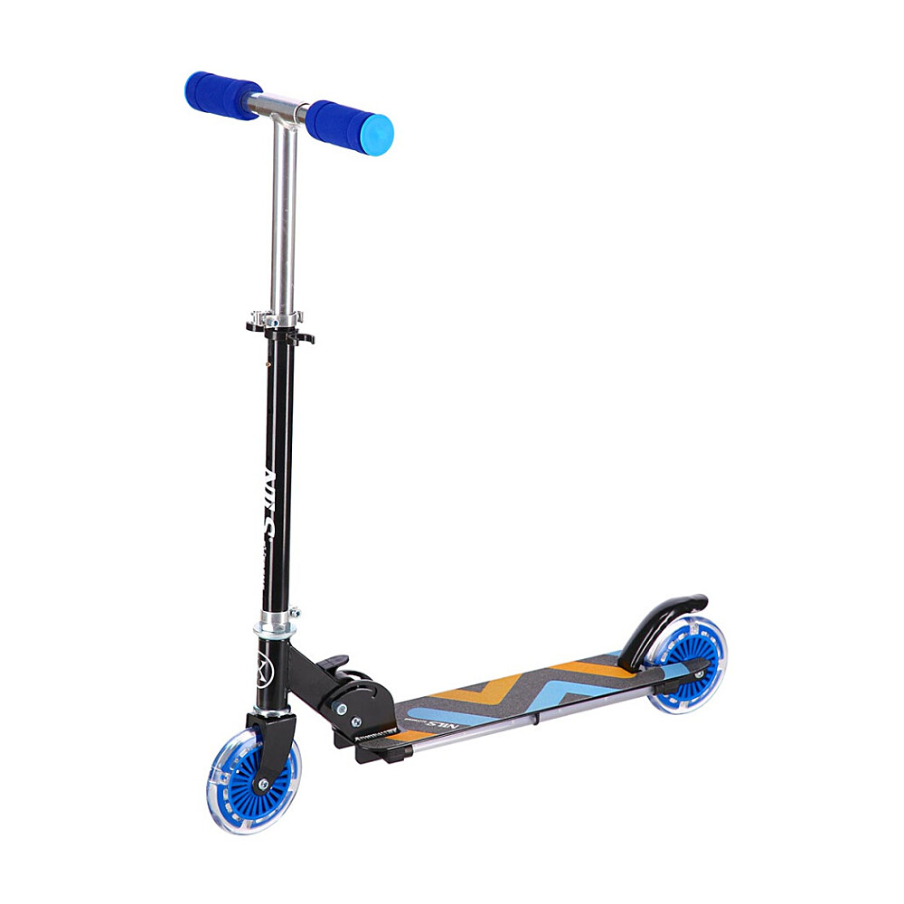 NILS Extreme skládací koloběžka HD025 led modrá