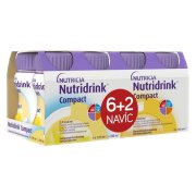 Nutridrink Compact 6+2 (vanilka-banán) 8x125ml