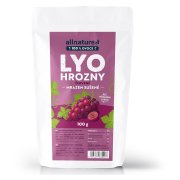 ALLNATURE Hroznové víno červené sušené mrazem 100 g