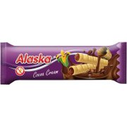 ALASKA Kukuřičné trubičky bez lepku kakaové 18 g