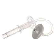 CANPOL BABIES Nevylévací slámka se závažím pro hrnečky 56/606 a 56/607 šedá 6m+ 1 ks