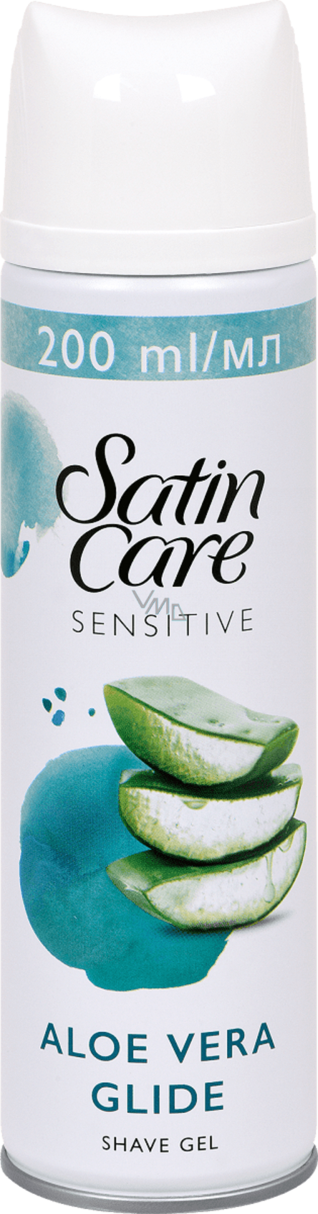 Satin Care Sensitive Aloe vera gel na holení 200ml