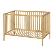 Petite&Mars Postýlka dřevěná Nela Beech Wood 120x60 cm