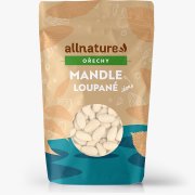 Allnature Mandle jádra natural loupané 1000g