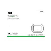 3M Tegaderm Krycí fólie s rámečkem 1626 W 10 x 12 cm 50 ks transparentní