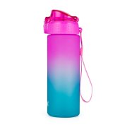 Oxybag OXY CLiCK - láhev na pití Ombre Blue - Pink, 600 ml