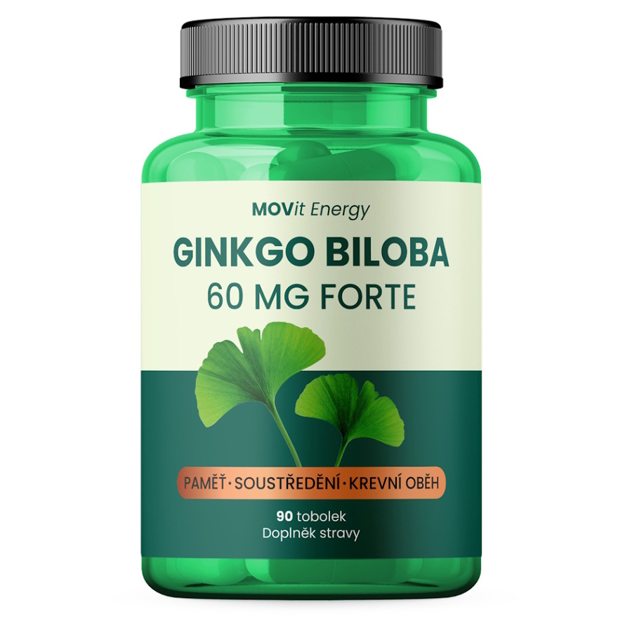 MOVit GINKGO BILOBA 60mg FORTE 90 tobolek