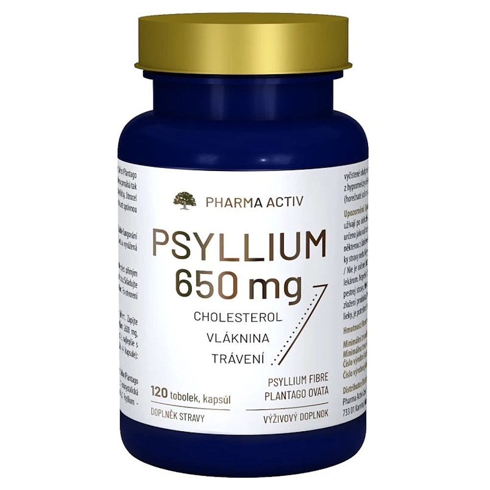 Pharma Activ Psyllium 650 mg 120 tobolek