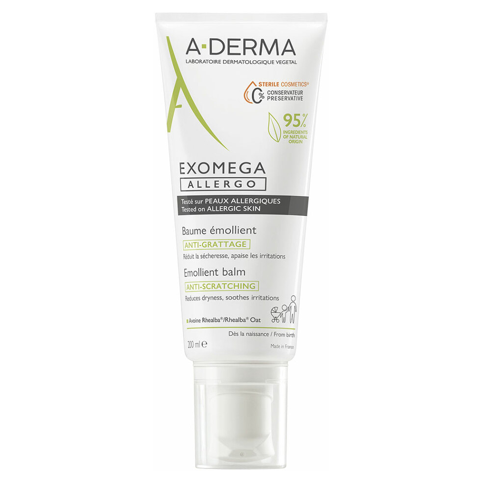A-DERMA Exomega ALLERGO Emolienční balzám 200ml
