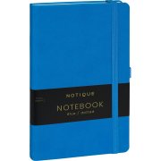 NOTIQUE Notes Modrý, tečkovaný 13 × 21 cm