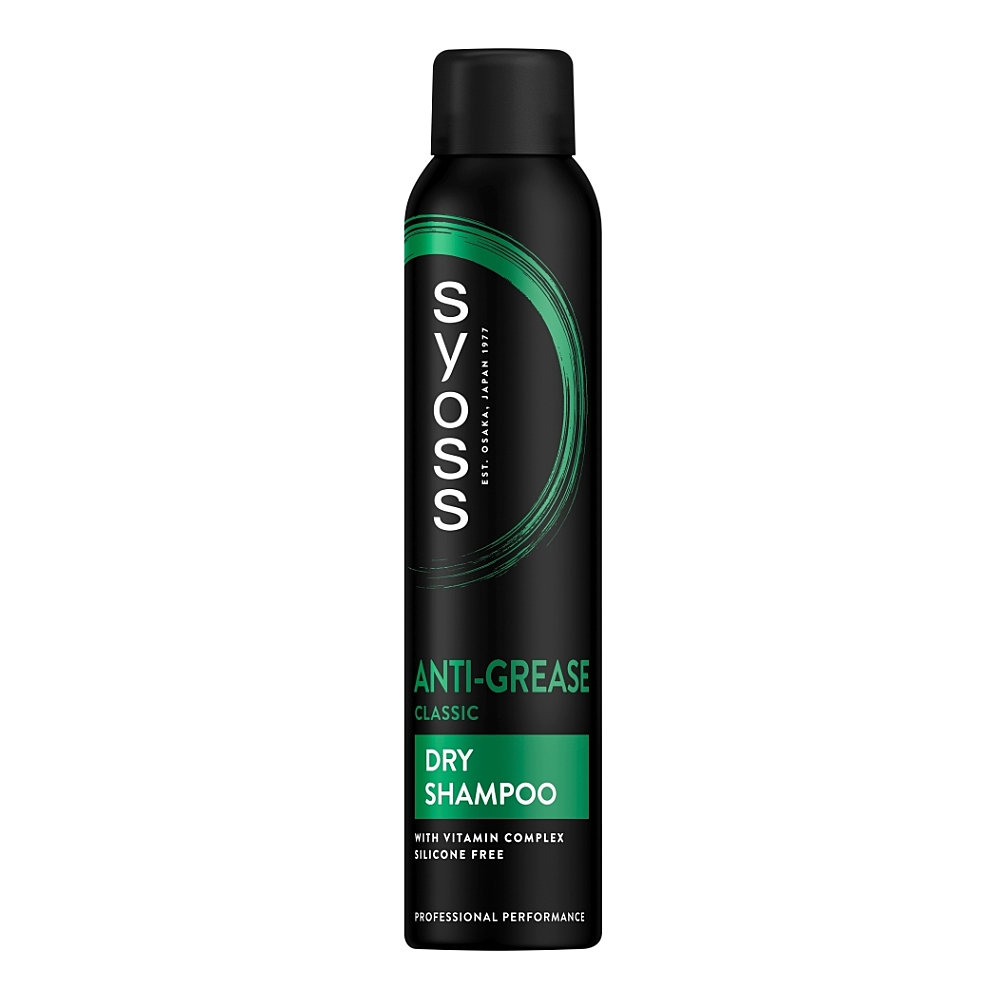 SYOSS Anti Grease Suchý šampon pro rychle se mastící vlasy 200 ml