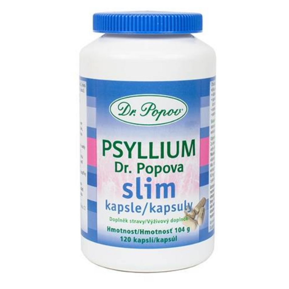Dr.Popov Psyllium Slim 120 kapslí