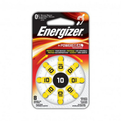 Baterie do naslouchadel ENERGIZER 10 DP 8ks