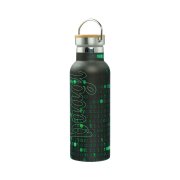 Baagl Termoláhev s bambusovým víčkem Numbers, 500 ml