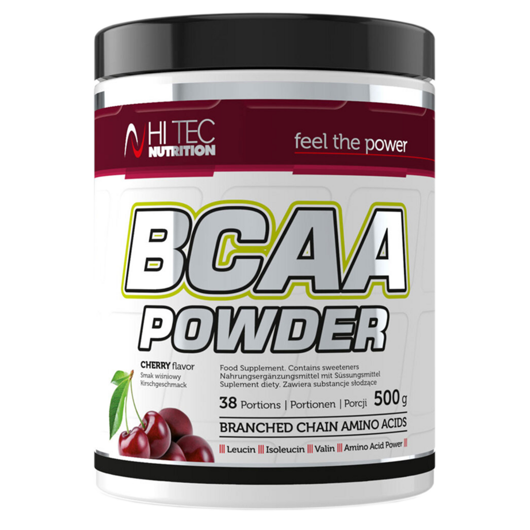 HiTec Nutrition BCAA Powder 500g - pomeranč