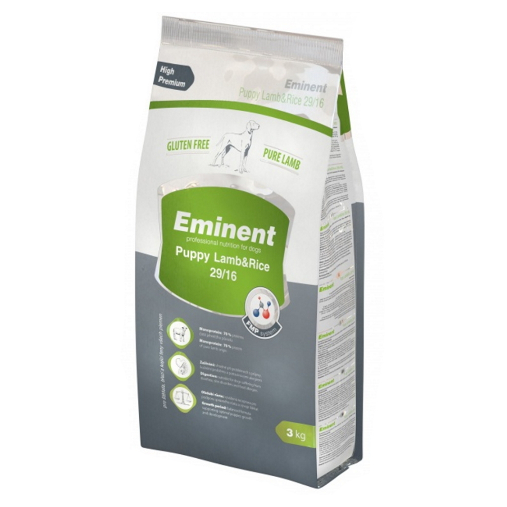EMINENT Puppy Lamb & Rice 29/16 granule pro štěňata, Hmotnost balení: 3 kg
